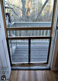 Standard fiberglass window screen is a flexible, economical and easy to install screening. Screen Door Hack With Magic Mesh For Pets Pet Screen Door Diy Screen Door Dog Screen Door