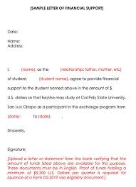 It's for a fortune 500 financial institution. 16 Best Letter Of Support Samples How To Word Your Letter