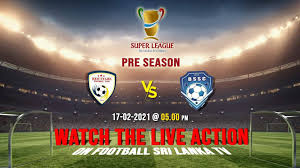 The sri lanka champions league (currently known under its sponsored name dialog champions league) is a sri lanka professional league for men's association football clubs. Football Federation Of Sri Lanka Red Star Fc V Blue Star Sc Super League Pre Season Match 01 Facebook