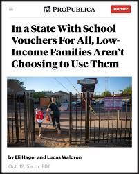 Save Our Schools Arizona | 📰 NEW: “The poorer the ZIP code, the less often  vouchers are being used. The richer, the more.” ❌ Vouchers were sold as a  way to help... | Instagram
