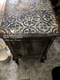 Valencia Tile Stencil Floor Wall Moroccan Large Reusable Tile Stencil Stenciled Floor Tile Furniture