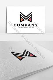 المهنية الإبداعية حرف م الشعار eps تحميل مجاني pikbest coreldraw design letter m logo lettering