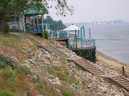 View Of Edgewater Grille And Ohio River Dam At Newburgh In Newburgh Indiana Newburgh Evansville Indiana