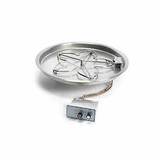 Shop for fire pit replacement pan online at target. 37 Round Bowl Push Button Flame Sensing Fire Pit Insert Ng Select Stone