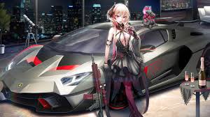 Minotauro (italian for minotaur) was in the greek mythology a creature with the head of a bull on the body of a man. Lamborghini Rider Anime Girl 4k Hd Anime 4k Wallpapers Images Backgrounds Photos And Pictures