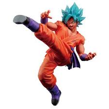Like the traditional super saiyan transformation, the super saiyan god originated as a tale told in saiyan mythology about the god of the saiyan race. Dragon Ball Super Super Saiyan God Super Saiyan Son Goku Fes Version 5 Figure Gamestop