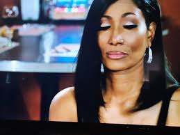 Eva kicking someone out of hotel room?