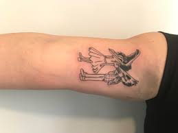 Adam & barbara maitland costume: Adam Barbara From Beetlejuice Done 3 Days Ago In Valknut Tattoo Madrid Tattoo