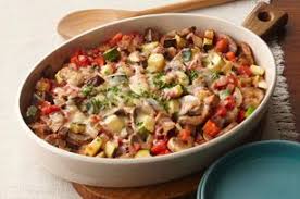 Italian Veggie Bake Recipe Baked Veggies Veggie Casserole Baked Veggies Recipes