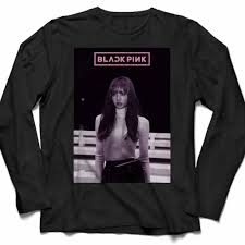 Blackpink Lisa Unisex Long Sleeve T Shirt Tee Tee Shirts Long Sleeve Sleeves