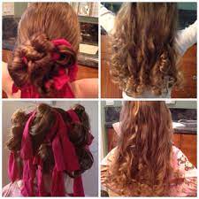 Rag Curls You Sleep Overnight With Them For Nice Curls In The Morning Hair Styles Overnight Hairstyles Curly Hair Overnight
