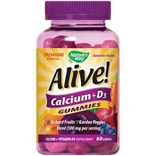 Calcium and vitamin d supplements are not the answer. Alive Calcium Gummies 60 Gummies By Natures Way At The Vitamin Shoppe
