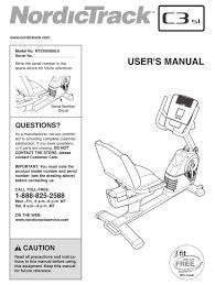 10 november 2019 contains many images about nordictrack easy entry recumbent bike.don't forget to bookmark this page for future reference or share to facebook / twitter if you like this page. Nordictrack C3 Si Bike User Manual Pdf Download Manualslib