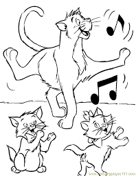 Click on the color page you would like to print or save to your computer. Aristocats Colouring Pages Coloring Home