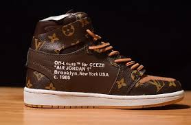 Louis Vuitton X Off White X Air Jordan 1 Off White Air Jordan 1 Louis Vuitton Off Louis Custom