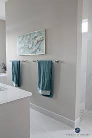 Contemporary Marble Bathroom Ultimate Luxury Benjamin Moore Paint Colors Gray Light Neutral Paint Colors Greige Paint Colors