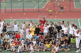 Head down to swimming pool to cool off with family and friends after the tennis lessons. Sta Spex Junior Tennis Scheme Sta