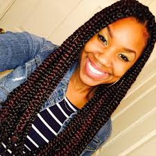 Medium Black And Burgundy Box Braids Medium Box Braids Black And Burgundy Mix Medium Box Braids Box Braids Box Braids Women