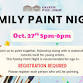 Family Paint Night event image