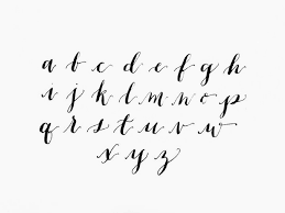 Or, you could use a handwriting font, a typeface that looks like it's been written by hand. Aesthetic Handwriting Fonts Alphabet Largest Wallpaper Portal