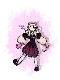 Kotoko uses a gun that fires dentures. Redesigning Characters For No Reason 11 Kotoko Utsugi Danganronpa