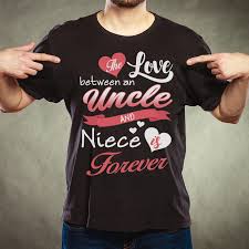 The Love Between An Uncle And Niece Is Forever Great T Shirts Mugs Bags Hoodie Sweatshirt Sleeve Tee Gift For Aunt Aunt Gifts Uncle Quotes Great T Shirts