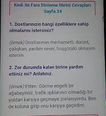 2 ve 3 etkinliik 8 sinif turkce kitabi sayfa 36 kedi ile fare dinleme metni eodev com