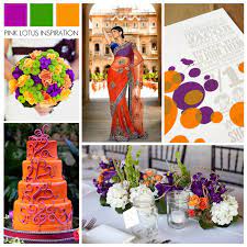 Color Board Purple Green And Orange Purple And Green Wedding Green Wedding Colors Wedding Colors