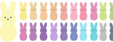 Marshmallow bunny peep clipart free download! 100 Colors Marshmallow Bunnies Clipart Pack