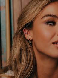 Gold Twist Mini Hoop Earrings