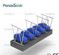 OEM Factory Price Solar Aluminium Carport Structure System for Carport  Solar Installation