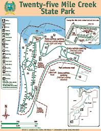 Twenty Five Mile Creek State Park Map State Parks Evergreen State Chelan