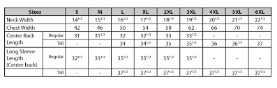 mens shirt measurement chart arts arts