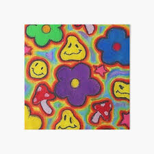 ❤ get the best smiley face wallpaper on wallpaperset. Indie Smiley Wall Art Redbubble