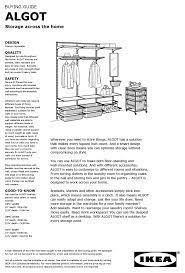 Do not stack more than 3 klämtare boxes and always store heavy items below. Ikea Algot Buying Manual Pdf Download Manualslib