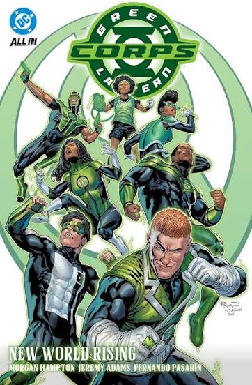Amazon.com: Green Lantern Corps Vol. 1: New World Rising: 9781799506362:  Adams, Jeremy, Hampton, Morgan, Pasarin, Fernando: Books