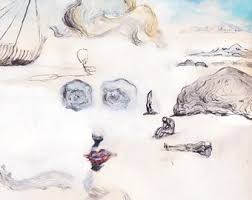 Salvador Dalí 'paranoia' Lithograph: Vintage Surrealist Art Print (COA)