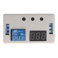 Hefei dobon electricals co., ltd. Dc 12v Control Timer Digital Time Delay Relay Module Board W Case Shopee Indonesia