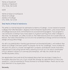 College application letter is written when a person wants to apply for a course in a college. Writing A College Admission Application Letter In Correct Format