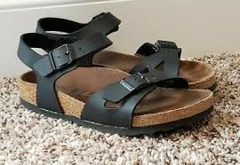 Birkenstock Sandals With Backstrap Birkenstock Rio Sandals Size 35 Fashion Clothing Shoes Accessories Women Womensshoes Ebay Link In 2020 Birkenstock Buckle Sandals Women Shoes