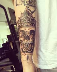 Mandala Skull Rose Beginning Of A Sleeve Tattoo Tattoos Ink Inked Collage Tattoo Black Ink Tattoos Hand Tattoos