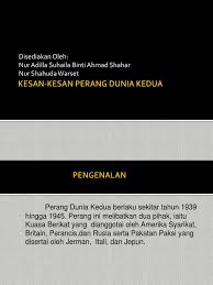 Halo semua, kita ketemu lagi di artikel zenius blog untuk bahas cerita seru seputar sejarah. Kesan Kesan Perang Dunia Kedua Ii