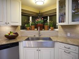 stainless steel apron front sink in