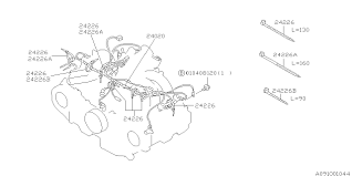 2001 subaru legacy wiring diagram and engine electrical. Engine Wiring Harness 1995 Subaru Legacy