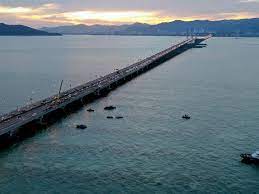 Untuk memandu paus menuju laut, sejumlah perahu dilarang berlayar di sepanjang. Kronologi Insiden Jambatan Pulau Pinang