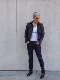 Can Middle Aged Ladies Wear Biker Jackets Clothes For Women Over 40 How To Wear Rocker Chic Style