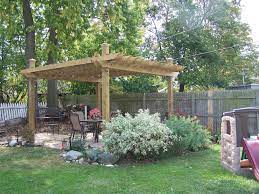 Pergola My Hubby Built At Our Old House Outdoor Projects Pergola Outdoor Structures