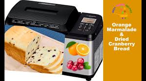 This can be done with any bread maker, but here i use my. Orange Marmalade Dried Cranberry Bread Recipe For Bread Machine Bread Maker Zojirushi Virtuoso Youtube