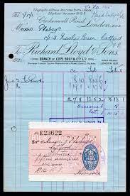 Lloyd miller & sons, inc. File Richard Lloyd Sons Invoice 1926 With 2d Impressed Revenue Stamp Jpg Wikimedia Commons