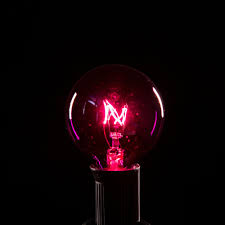 Box Of 25 G40 Transparent Purple C7 E12 Base Light Bulbs Hometown Evolution Inc